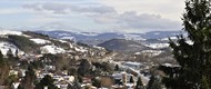 La Fouillouse sous la neige - JPEG - 15.9 ko