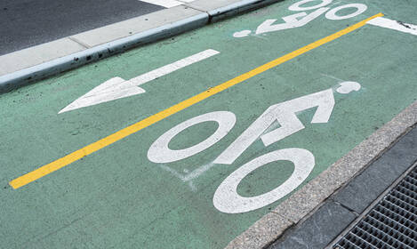 Projet de création d'une piste cyclable RM1082 