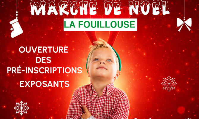Ouverture des pré-inscriptions marché de noël 2026